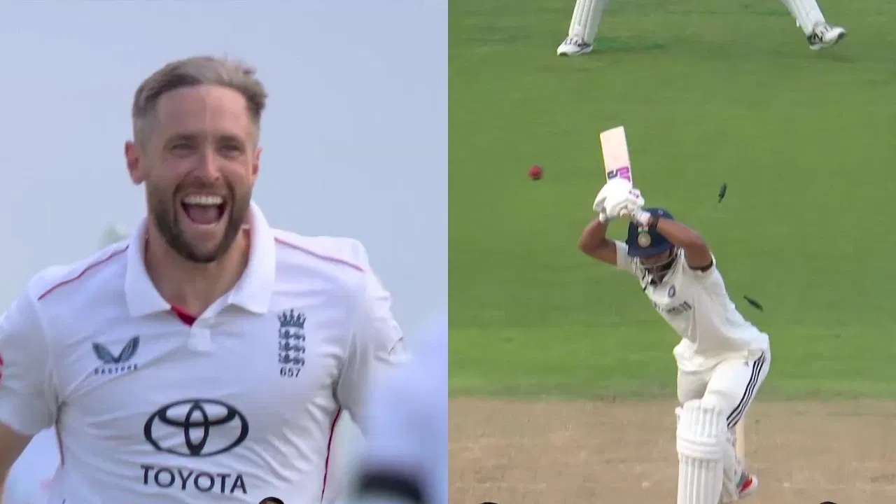 Chris Woakes Removes Nitish Kumar Reddy