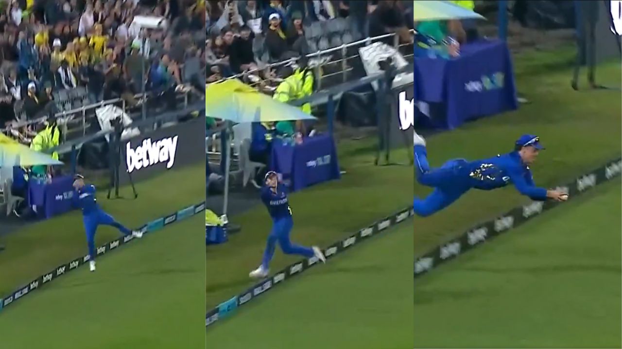 Dewald Brevis Catch In SA20