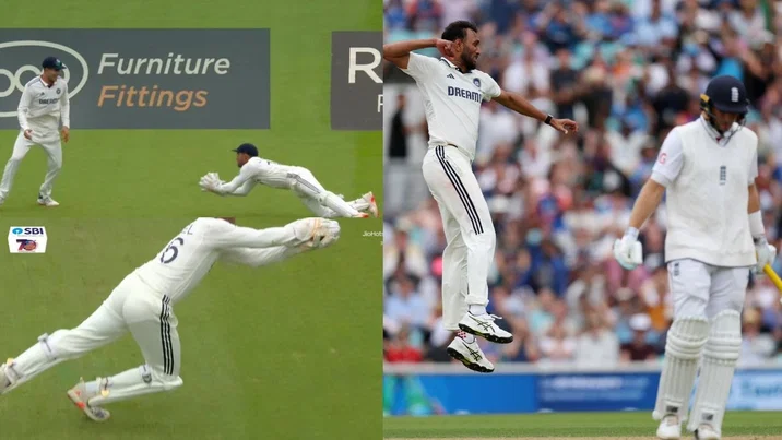 Dhruv Jurel Catch To Dismiss Joe Root