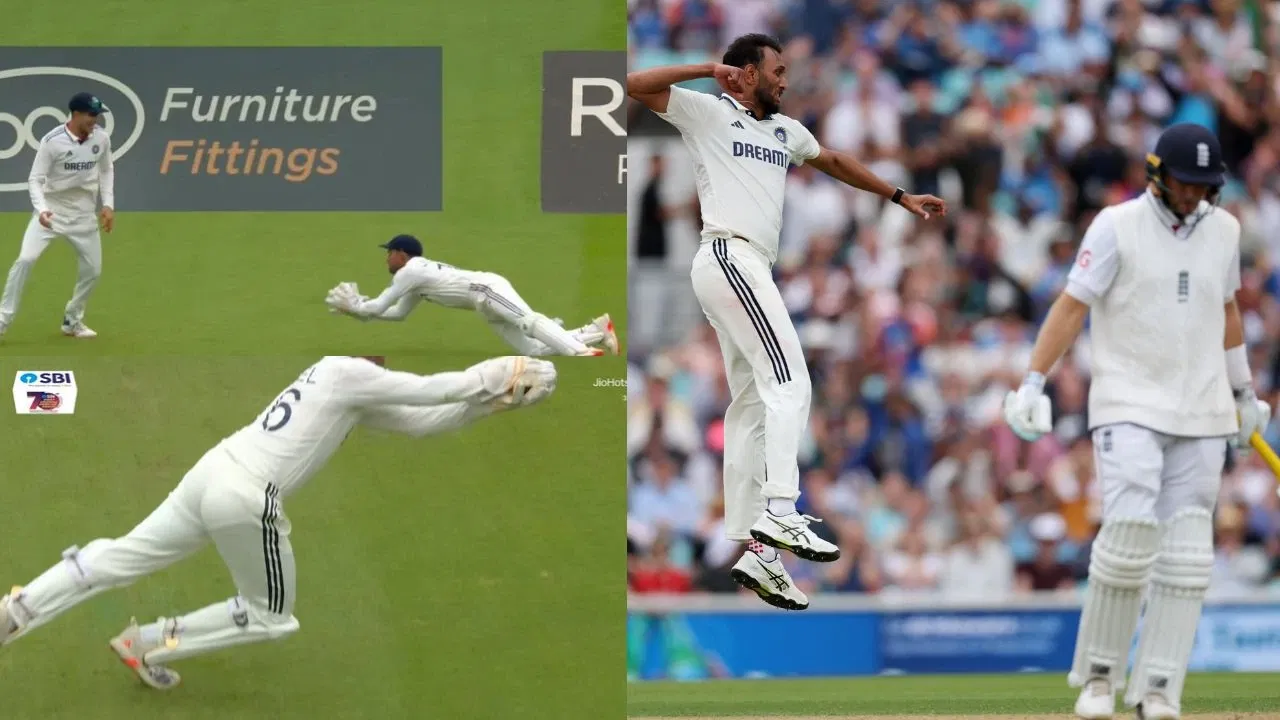 Dhruv Jurel Catch To Dismiss Joe Root