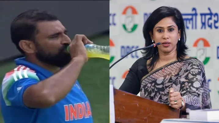 Dr Shama Mohamed And Mohammed Shami
