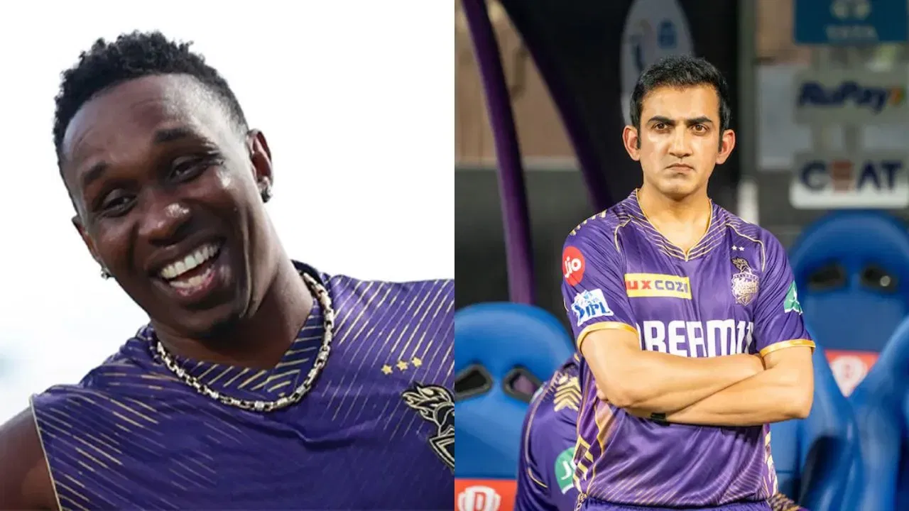 Dwayne Bravo Gautam Gambhir