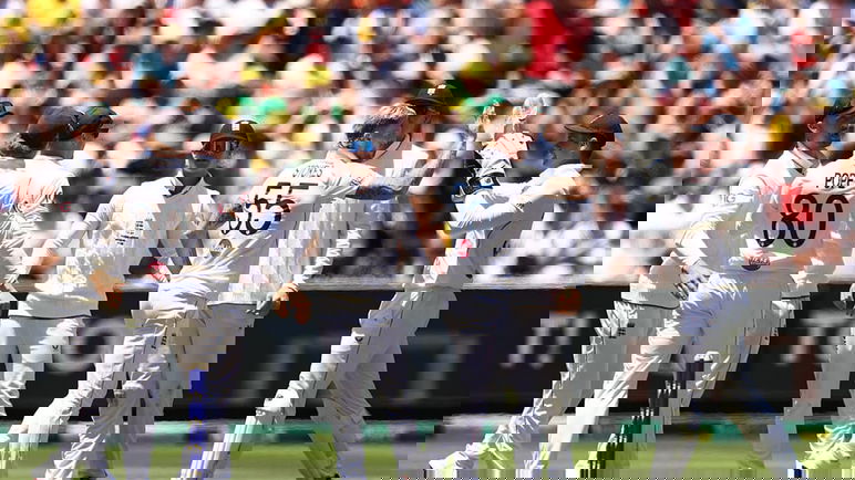 England Vs Australia At MCG