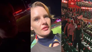 IPL Cheerleader at HPCA Stadium in Dharamshala