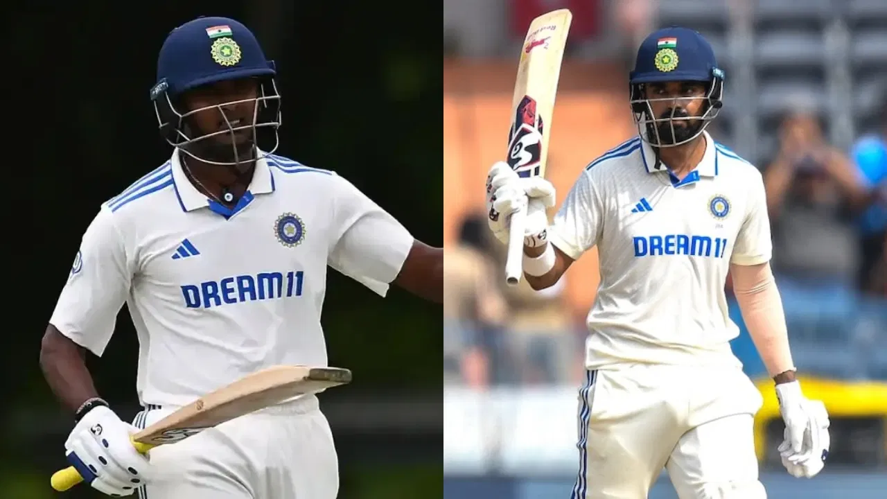 Sai Shudarsan and KL Rahul