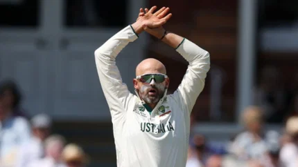 Nathan Lyon of Australia
