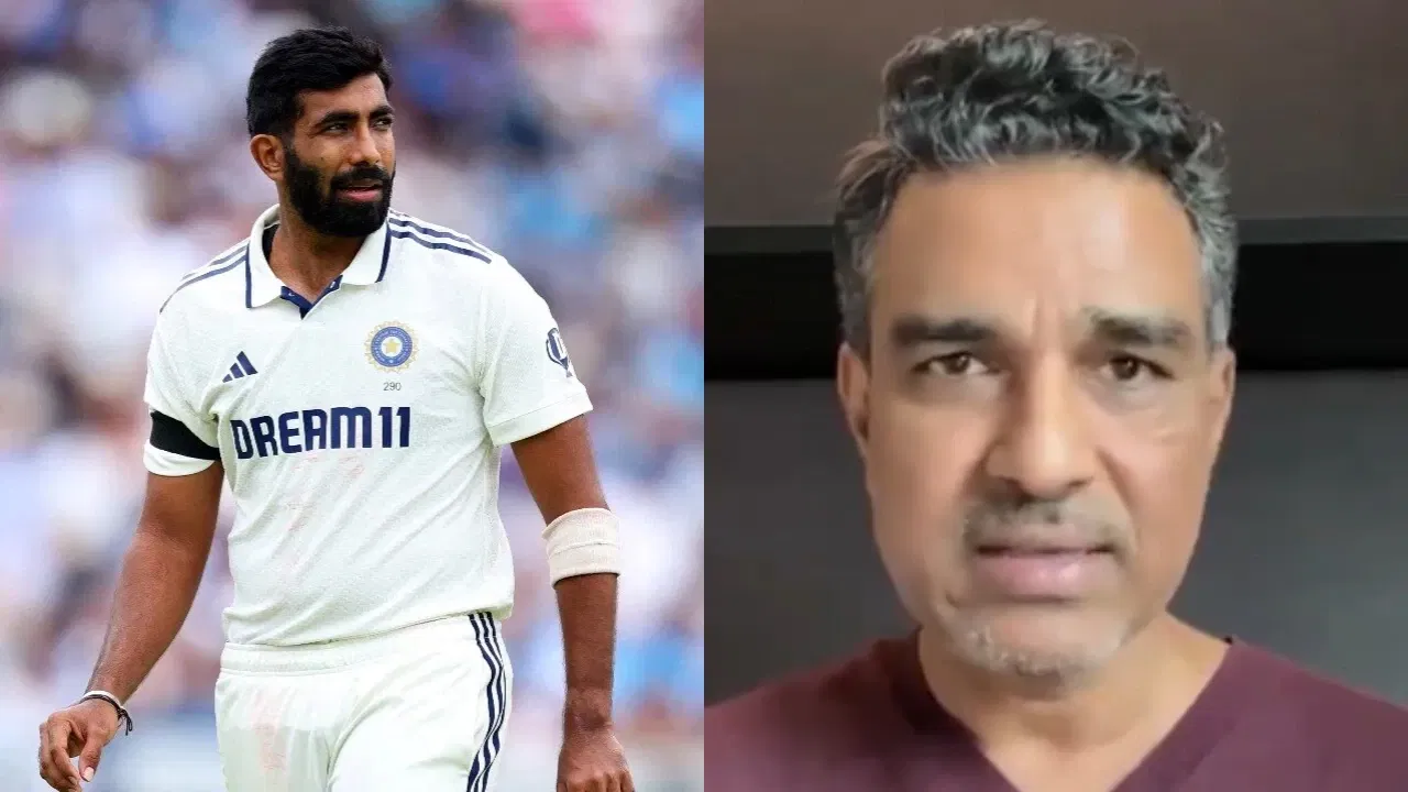 Jasprit Bumrah and Sanjay Manjrekar