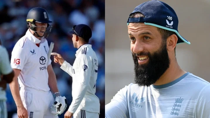 Shubman Gill and Moeen Ali