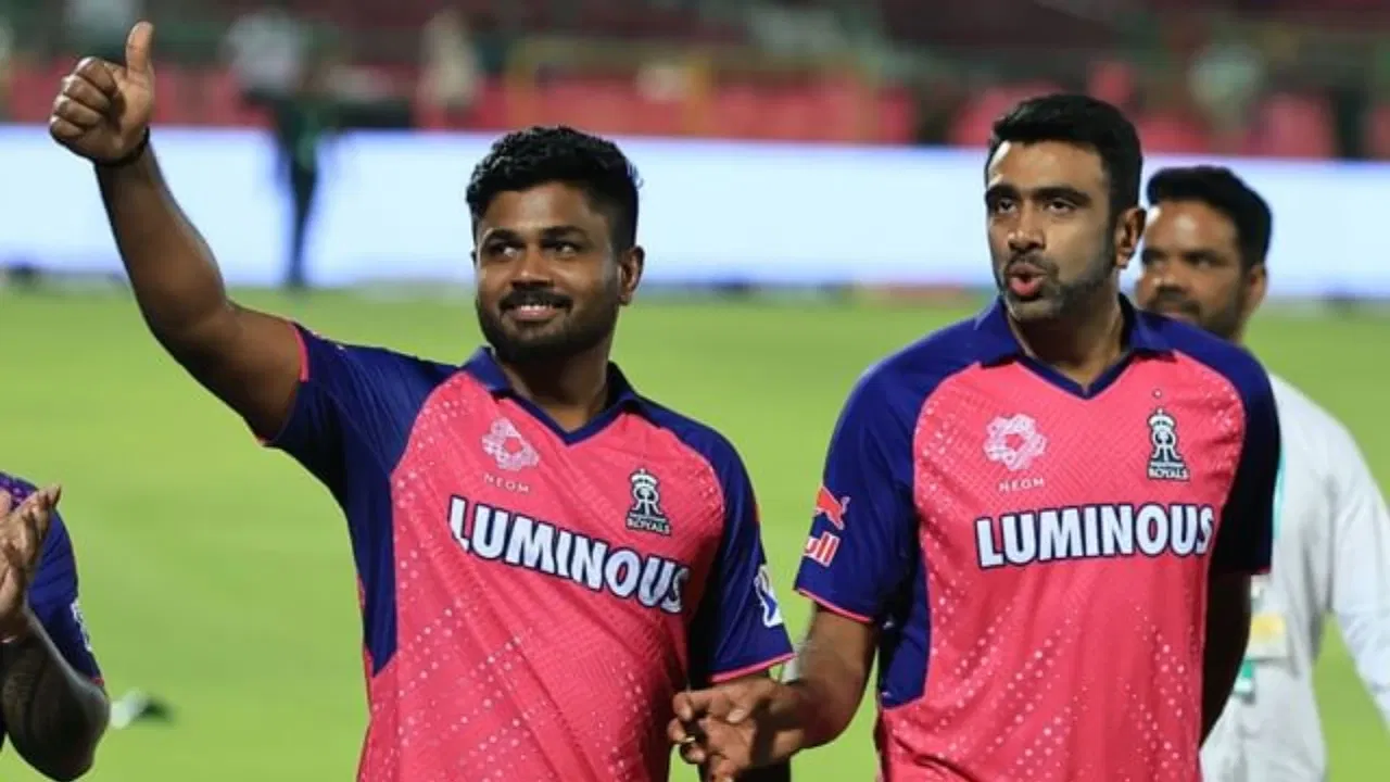 Sanju Samson and Ravichandran Ashwin