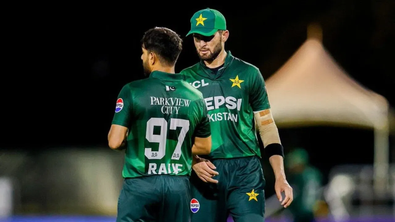 Haris Rauf an Shaheen Afridi