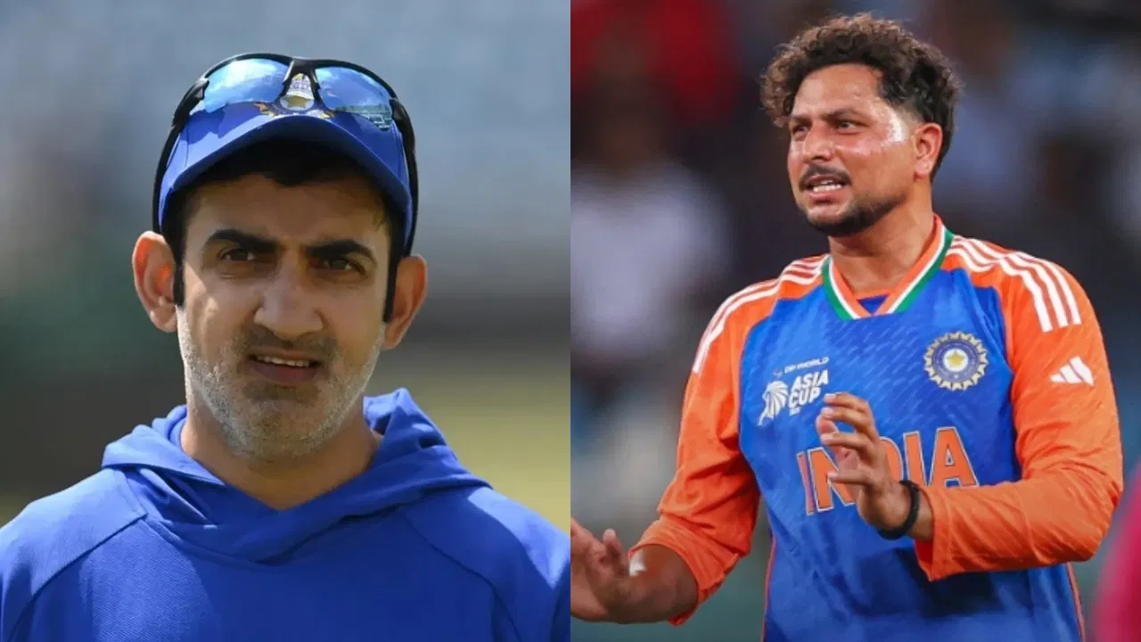 Gautam Gambhir and Kuldeep Yadav