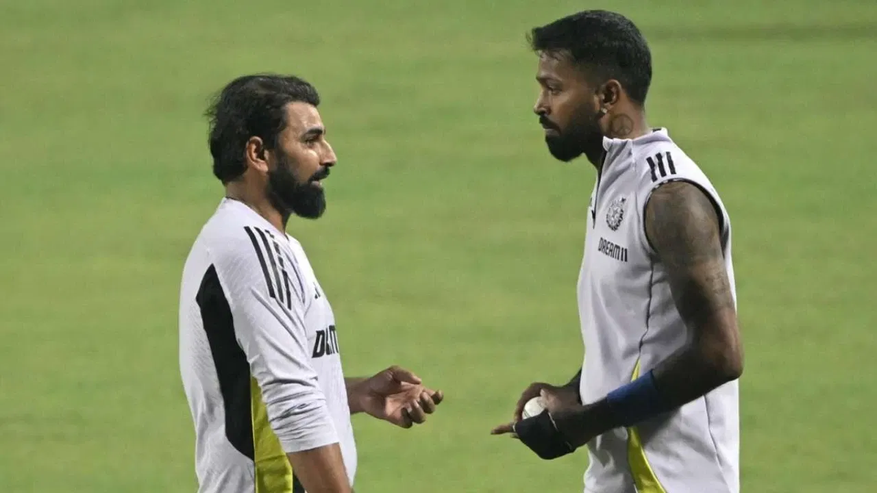 Mohammed Shami and Hardik Pandya