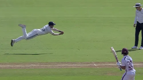 Nitish Kumar Reddy steal the show with flying catch