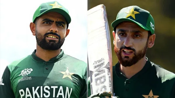 Babar Azam and Salman Ali Agha