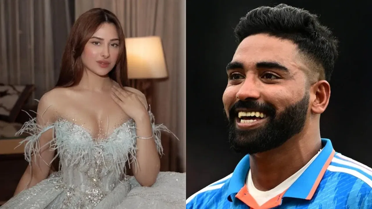 Mahira Sharma and Mohammed Siraj