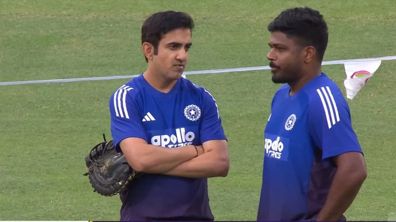 Gautam Gambhir and Sanju Samson