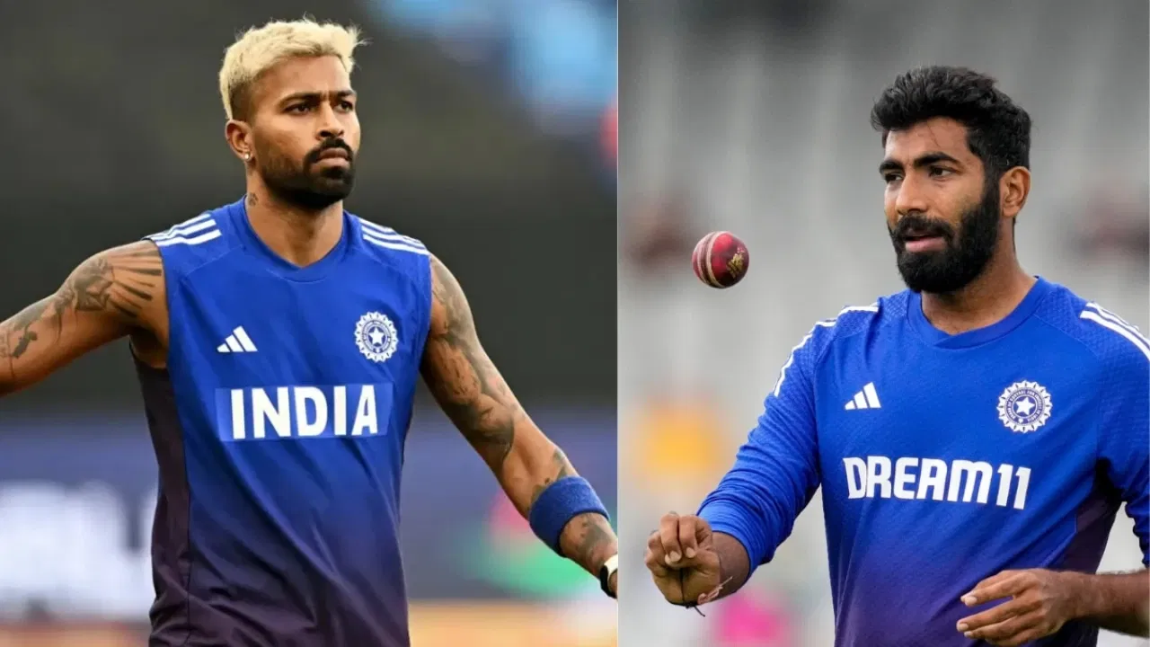 Jasprit Bumrah and Hardik Pandya