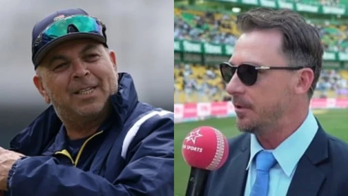 Shukri Conrad and Dale Steyn