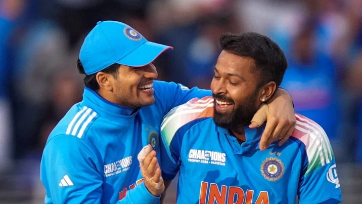 Shubman Gill and Hardik Pandya