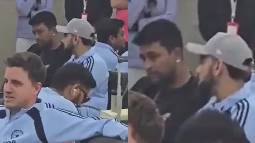 Virat Kohli and Pragyan Ojha