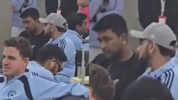 Virat Kohli and Pragyan Ojha