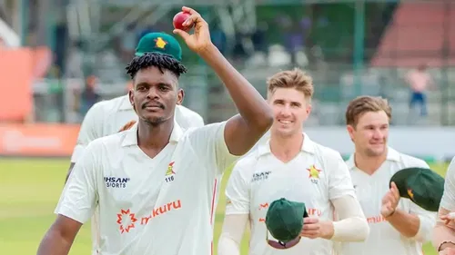 Richard Ngarava becomes Zimbabwe Captain