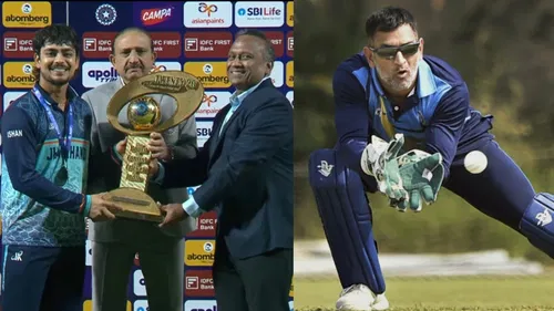 Jharkhand's SMAT Triumph and MS Dhoni's role