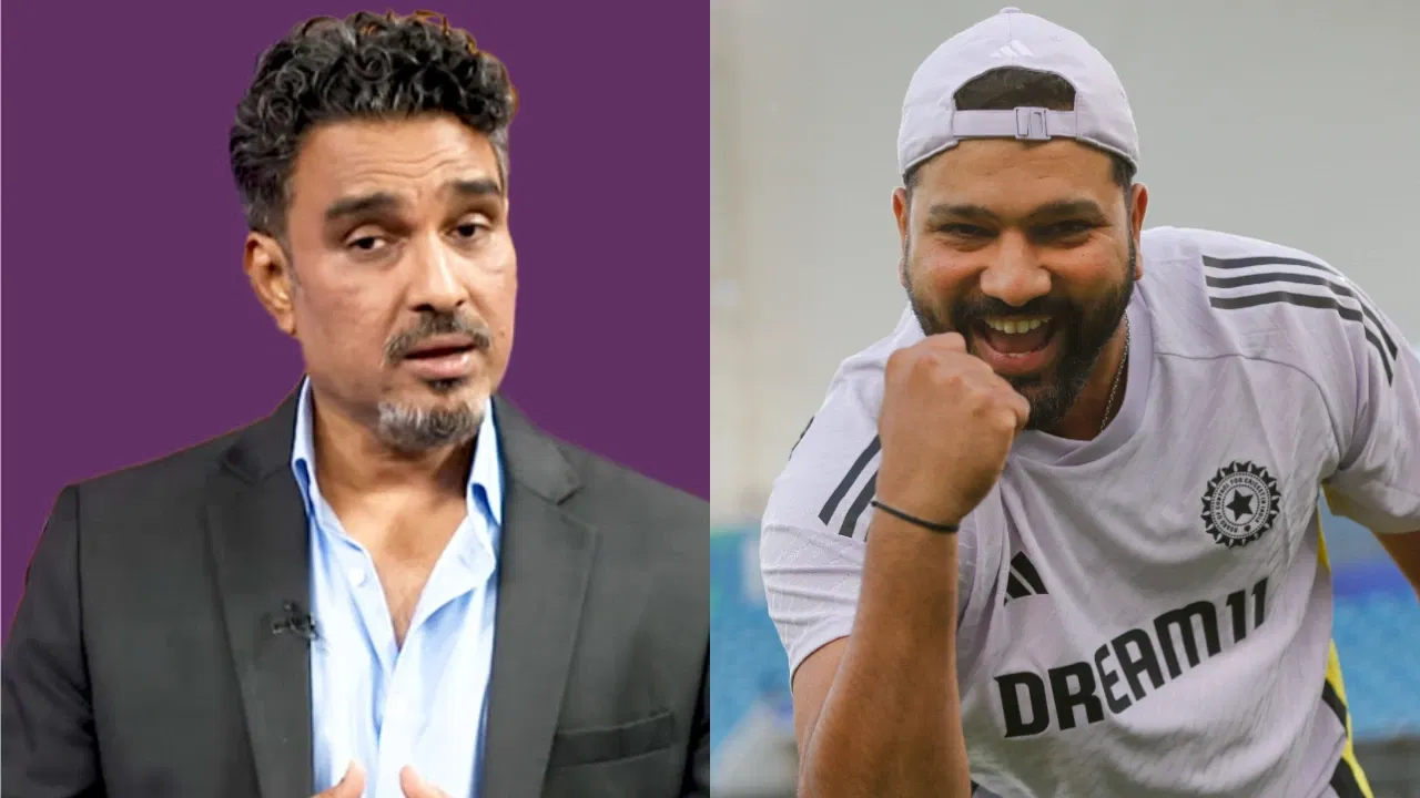 Sanjay Manjrekar and Rohit Sharma