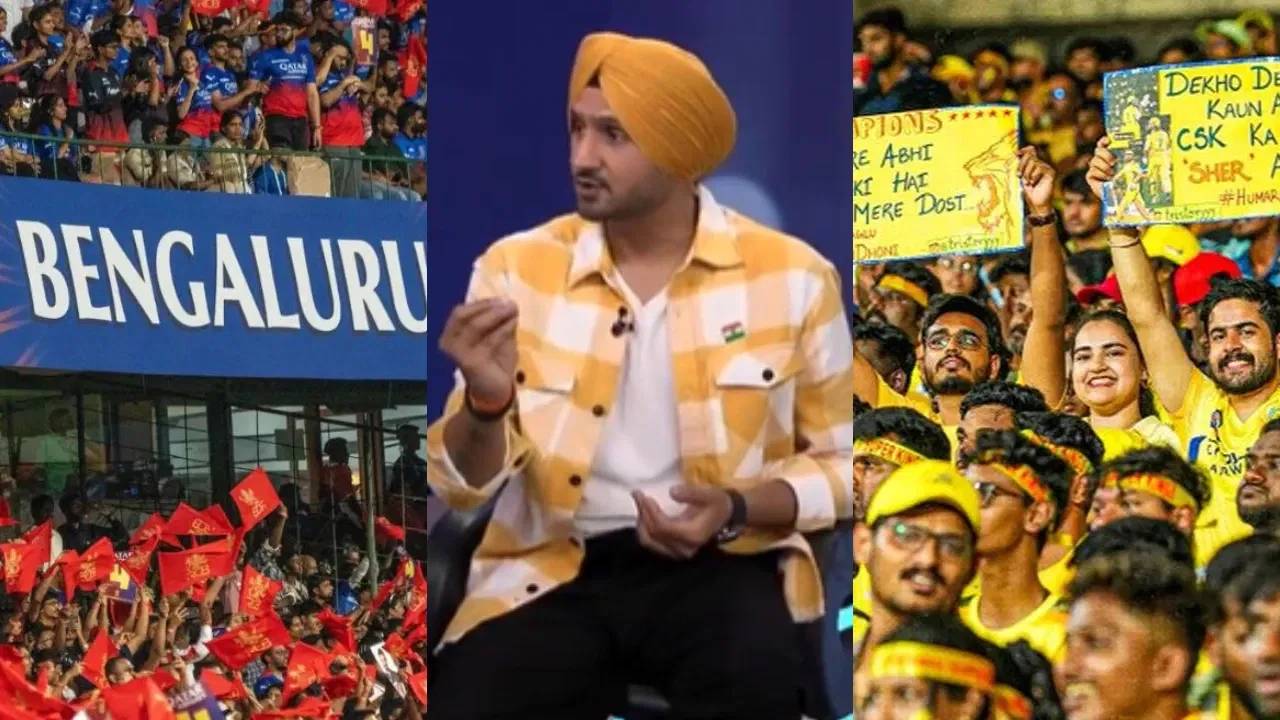 Harbhajan Singh, MS Dhoni and CSK fans