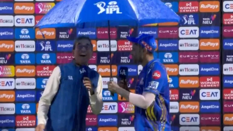 Suryakumar Yadav and Harsha Bhogle