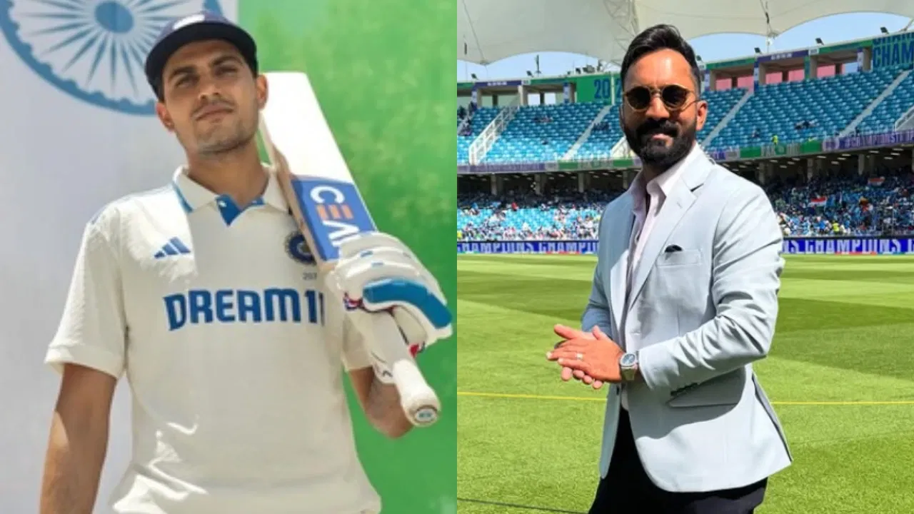 Shubman Gill and Dinesh Karthik