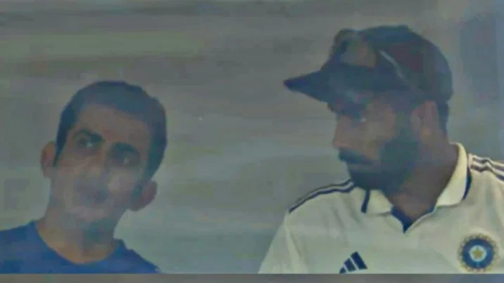 Gautam Gambhir and Jasprit Bumrah