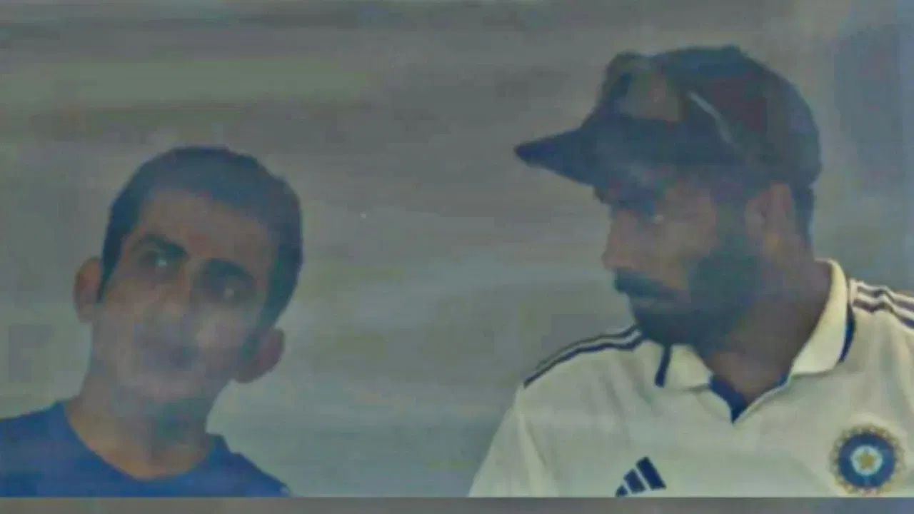 Gautam Gambhir and Jasprit Bumrah