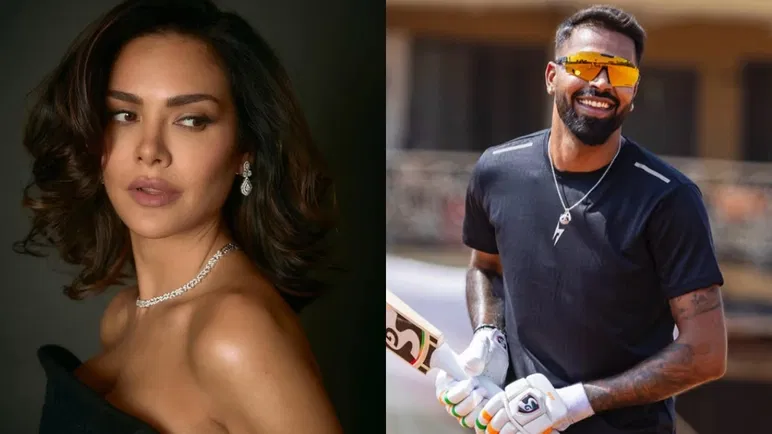 Esha Gupta and Hardik Pandya