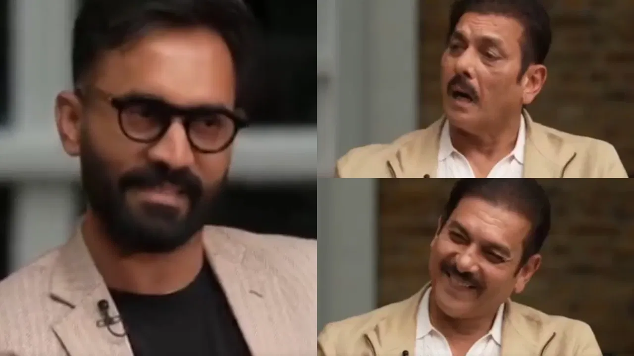 Dinesh Karthik and Ravi Shastri