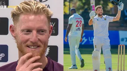 Ben Stokes and Wiaan Mulder