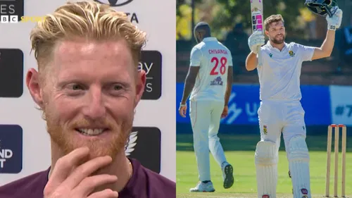 Ben Stokes and Wiaan Mulder