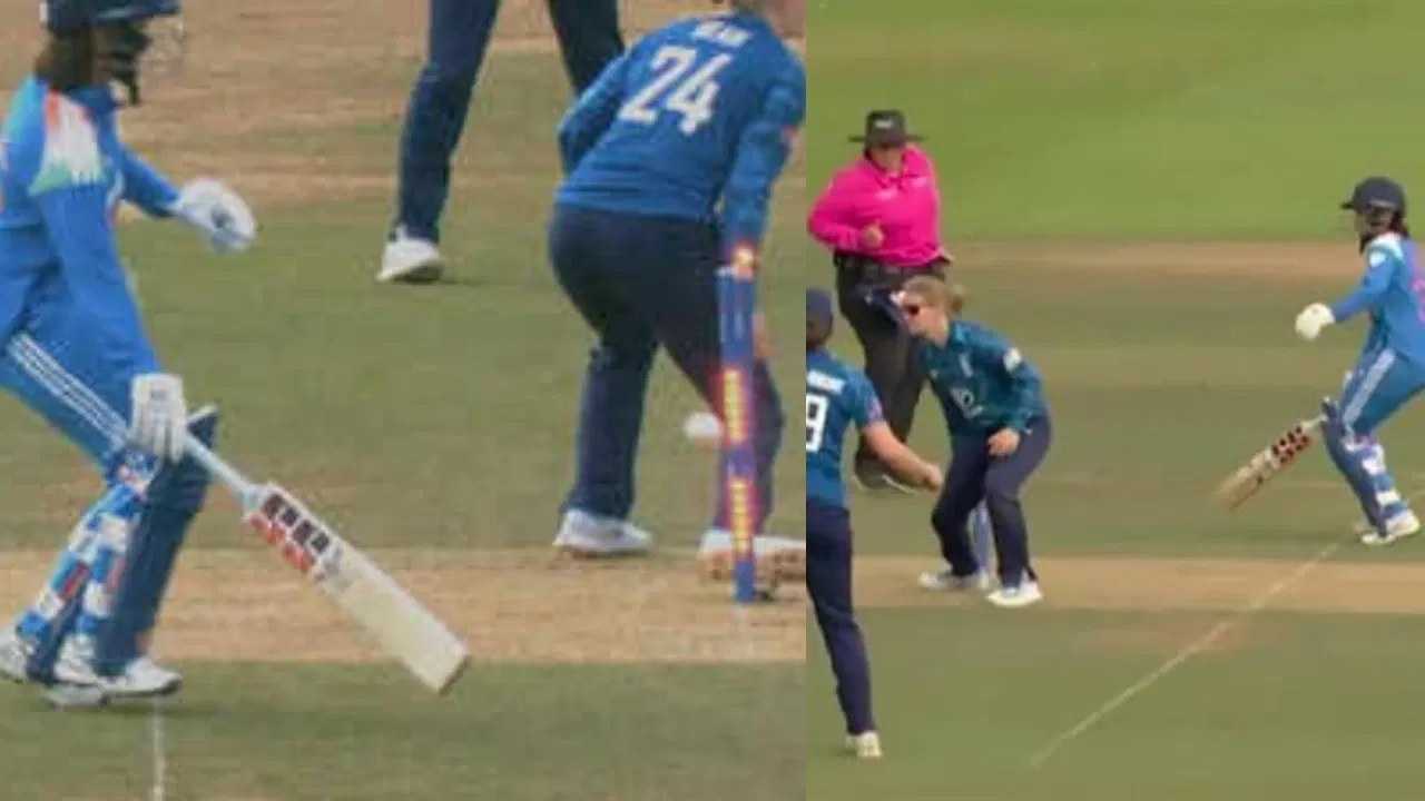 Harleen Deol run out
