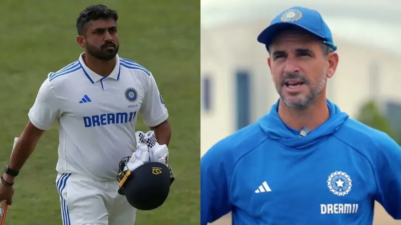 Karun Nair and Ryan ten Doeschate