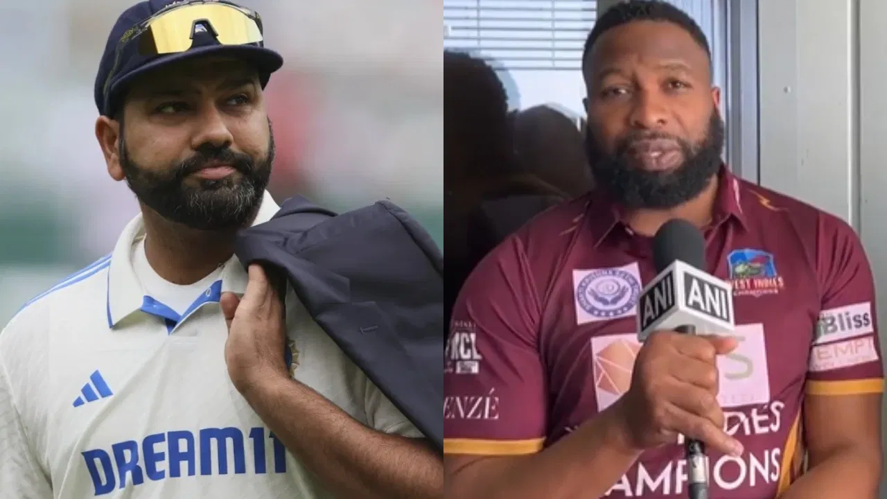 Rohit Sharma and Kieron Pollard