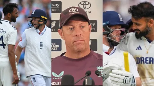 Prasidh Krishna, Joe Rott, Marcus Trescothick, Ben Duckett and Akash Deep