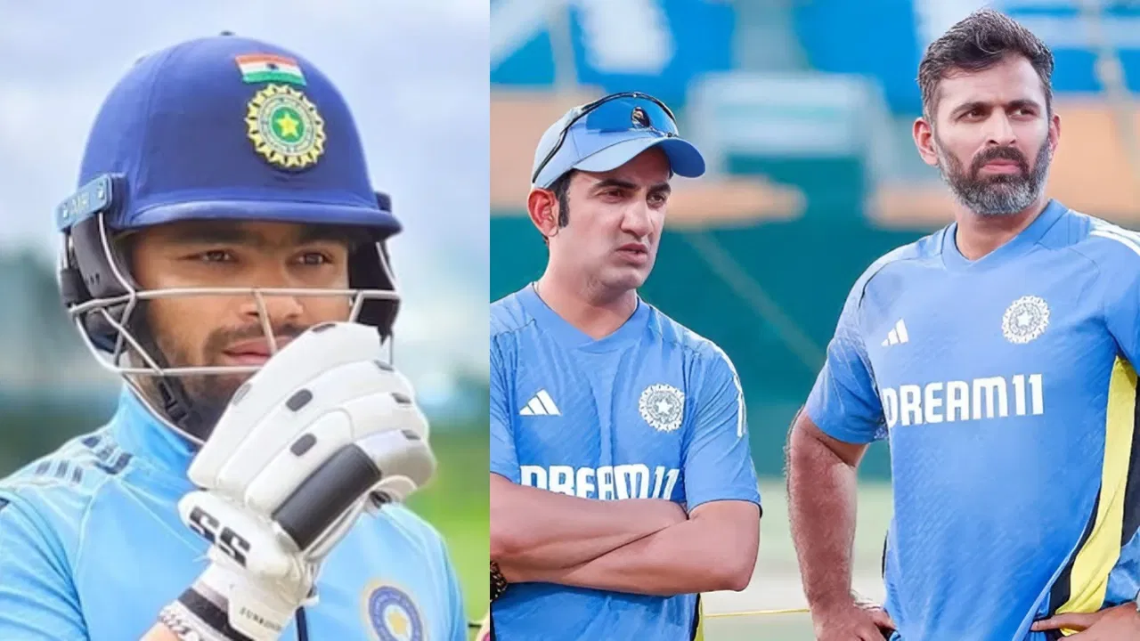 Rinku Singh, Gautam Gambhir and Abhishek Nayar