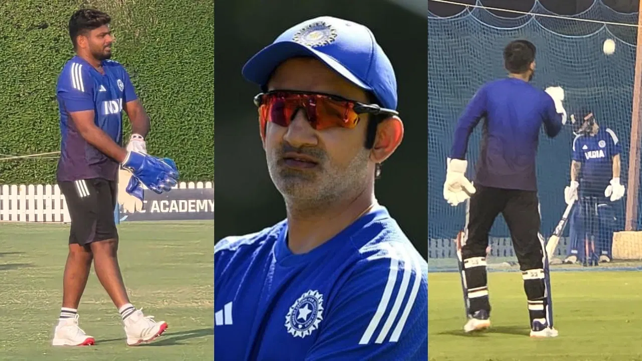 Sanju Samson, Gautam Gambhir and Jitesh Sharma