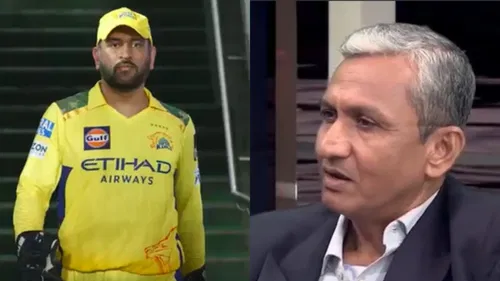 MS Dhoni and Sanjay Bangar