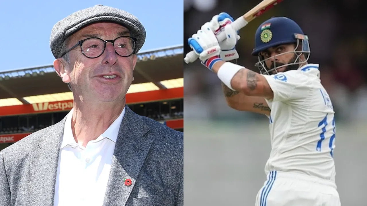 David Lloyd and Virat Kohli