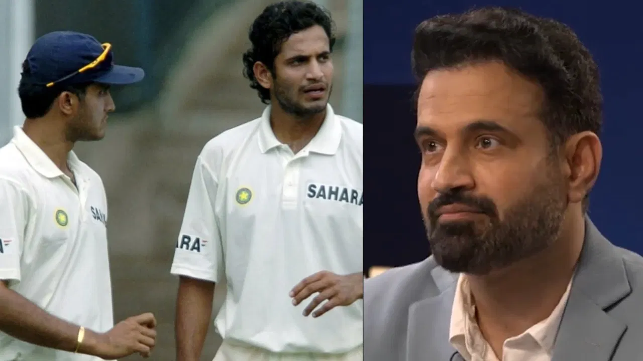 Irfan Pathan and Sourav Ganguly
