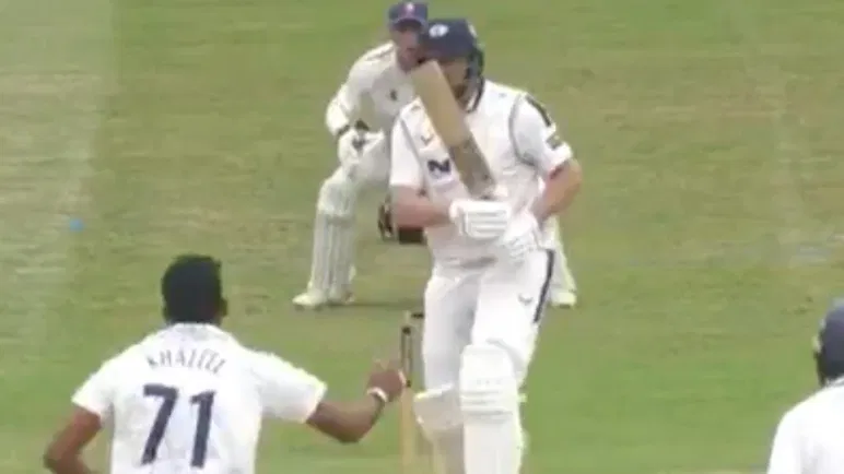 Khaleel Ahmed and Jonny Bairstow