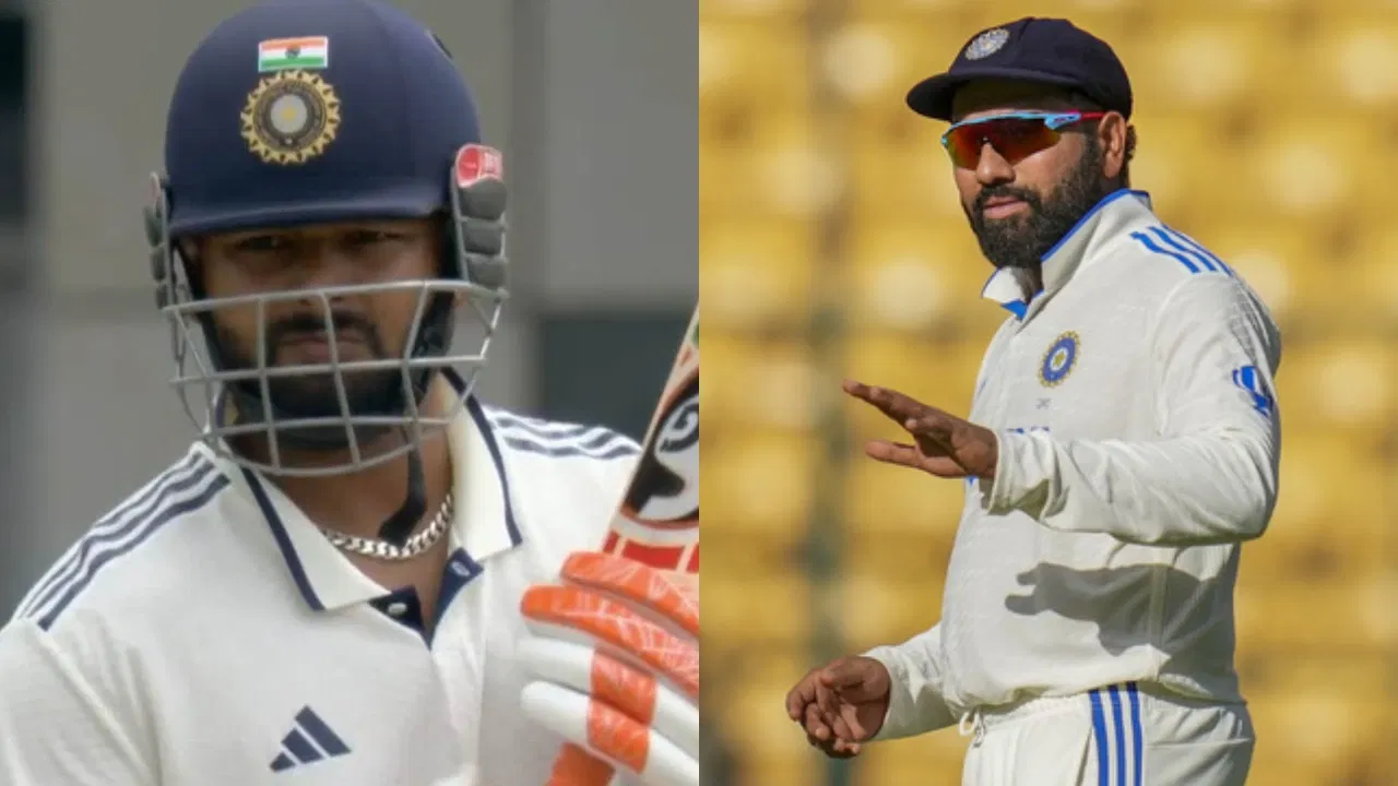 Rishabh Pant and Rohit Sharma