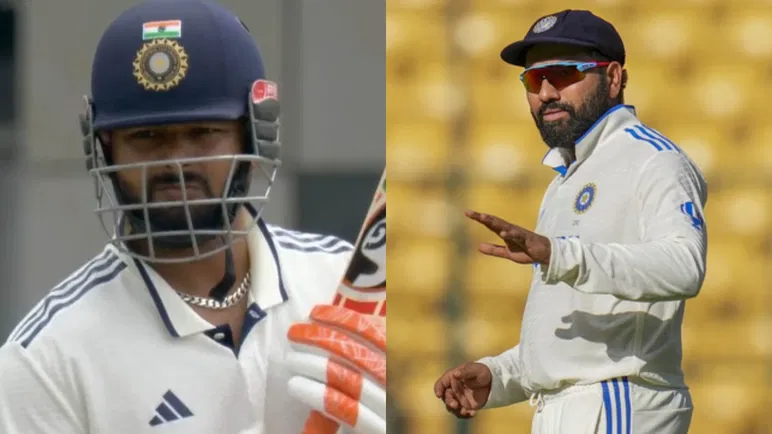 Rishabh Pant and Rohit Sharma