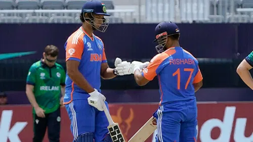 Shivam Dube and Rishabh Pant